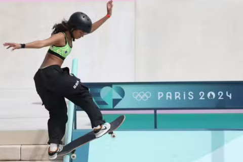 Reveja o Bronze da Rayssa Leal no Skate das olipiadas de paris 2024